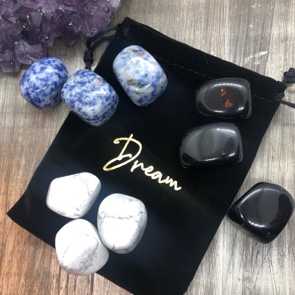 Dream Journey crystals set for relaxation 4 mind